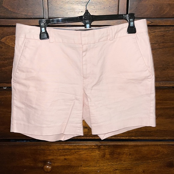 Banana Republic tailored pique short light pink size 4 - Picture 2 of 9